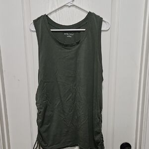 Ava & Viv Dark Green Tank Top